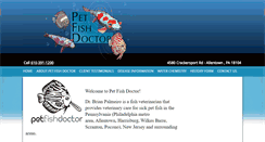 Desktop Screenshot of petfishdoctor.com